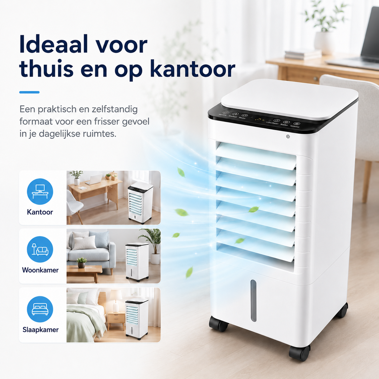 Portable Windowless Air Cooler 3-in-1 — No Hose Home & Office 7