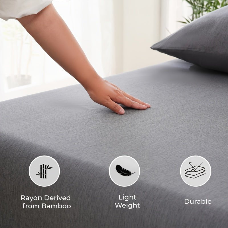 Bamboo Fiber Fitted Sheet – Cool & Breathable Bed Linen 13