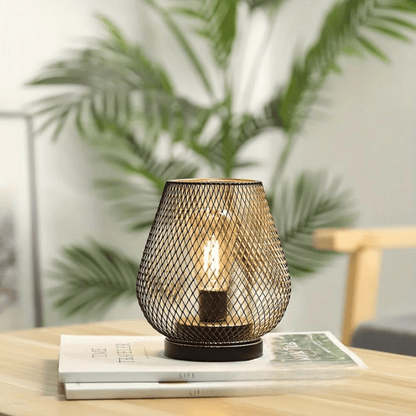 Portable Wireless LED Table Lamp — Warm Light Metal Design 6