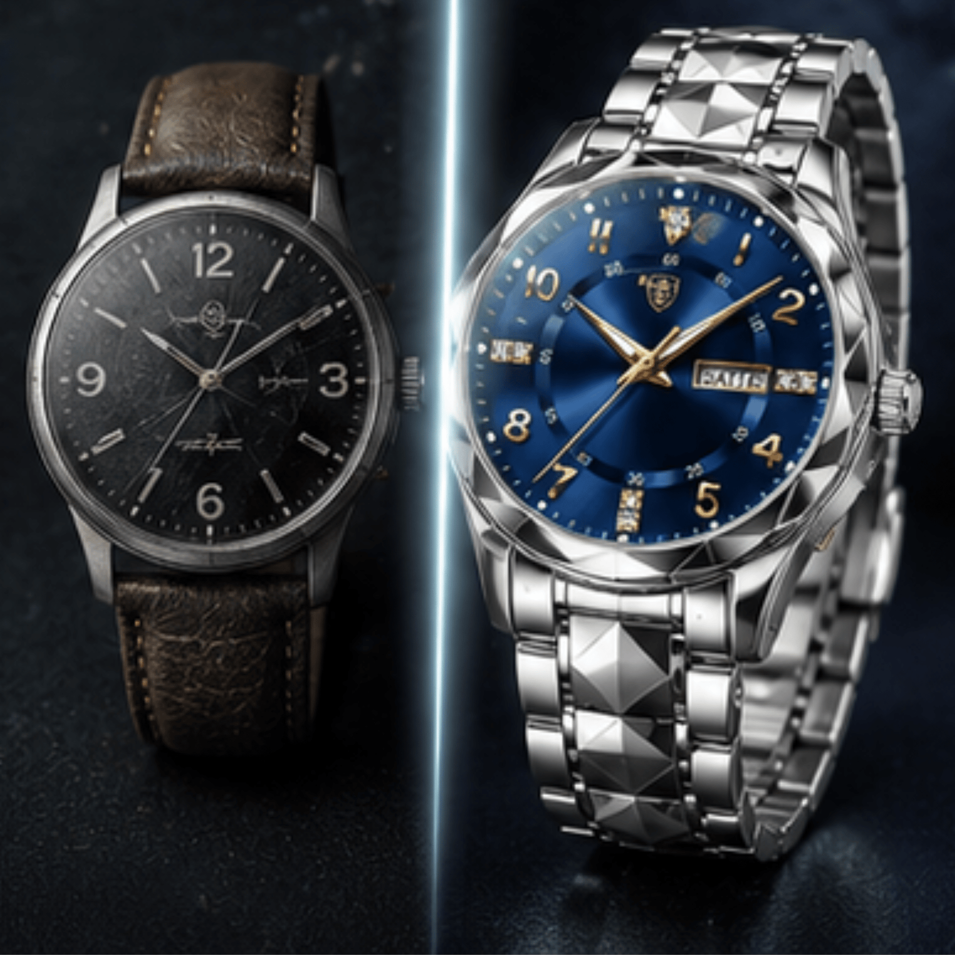 DURAWATCH — Waterproof Titanium Sports Watch 50m Quartz 6