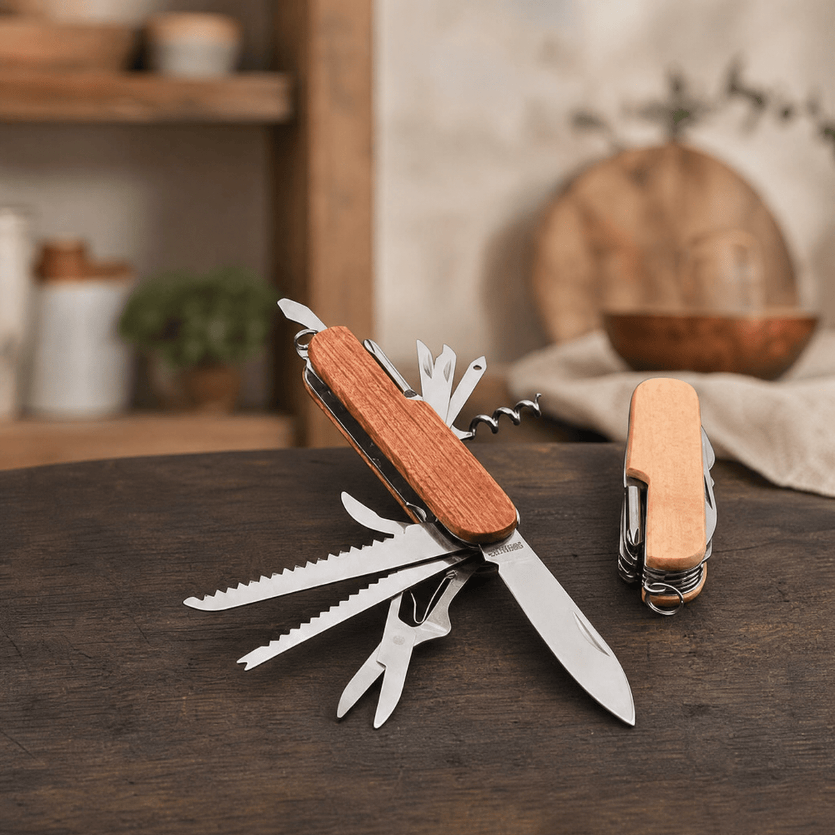 Personalized Rosewood Sommelier Corkscrew with Custom Engraving 1