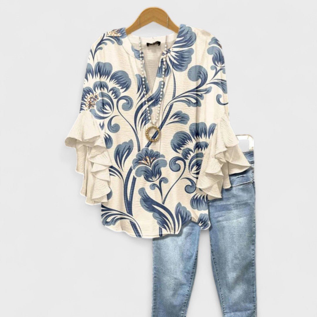Blusa Leggera da Giorno Donna Elegante e Traspirante