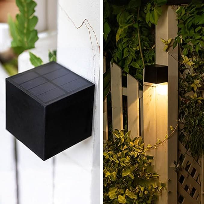 Outdoor Solar LED Wall Lamp IP65 — Garden & Balcony Light 8