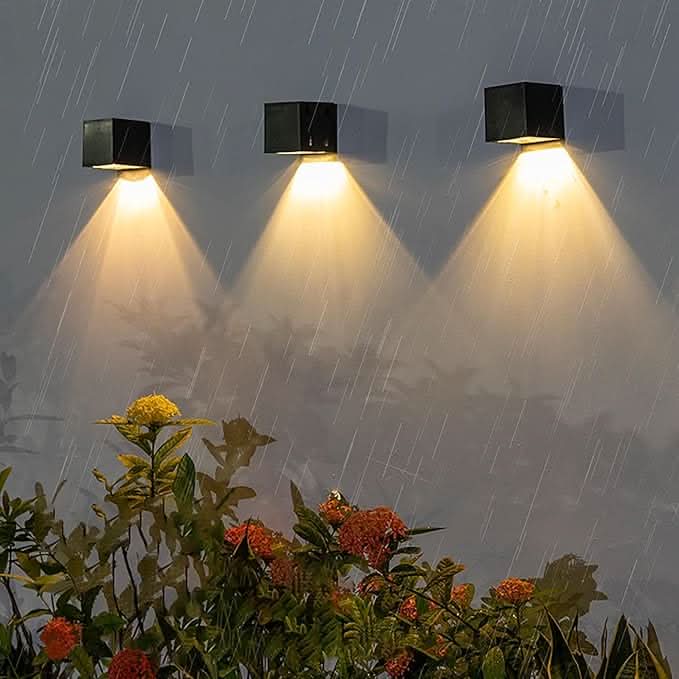 Outdoor Solar LED Wall Lamp IP65 — Garden & Balcony Light 3