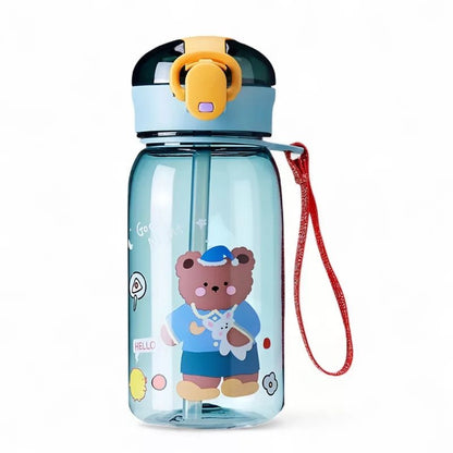 Leakproof Kids Water Bottle with Straw — BPA Free 1
