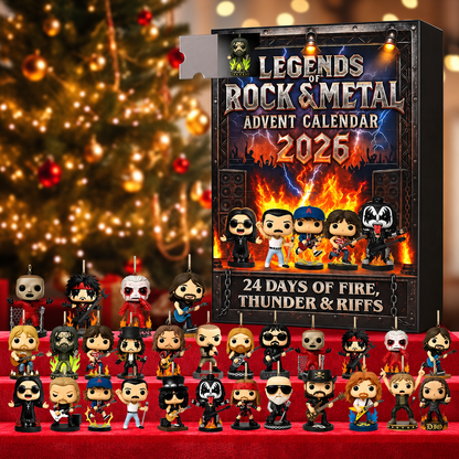 Rock Legends Advent Calendar 2026 — 24 Collectible Rock Icons 3
