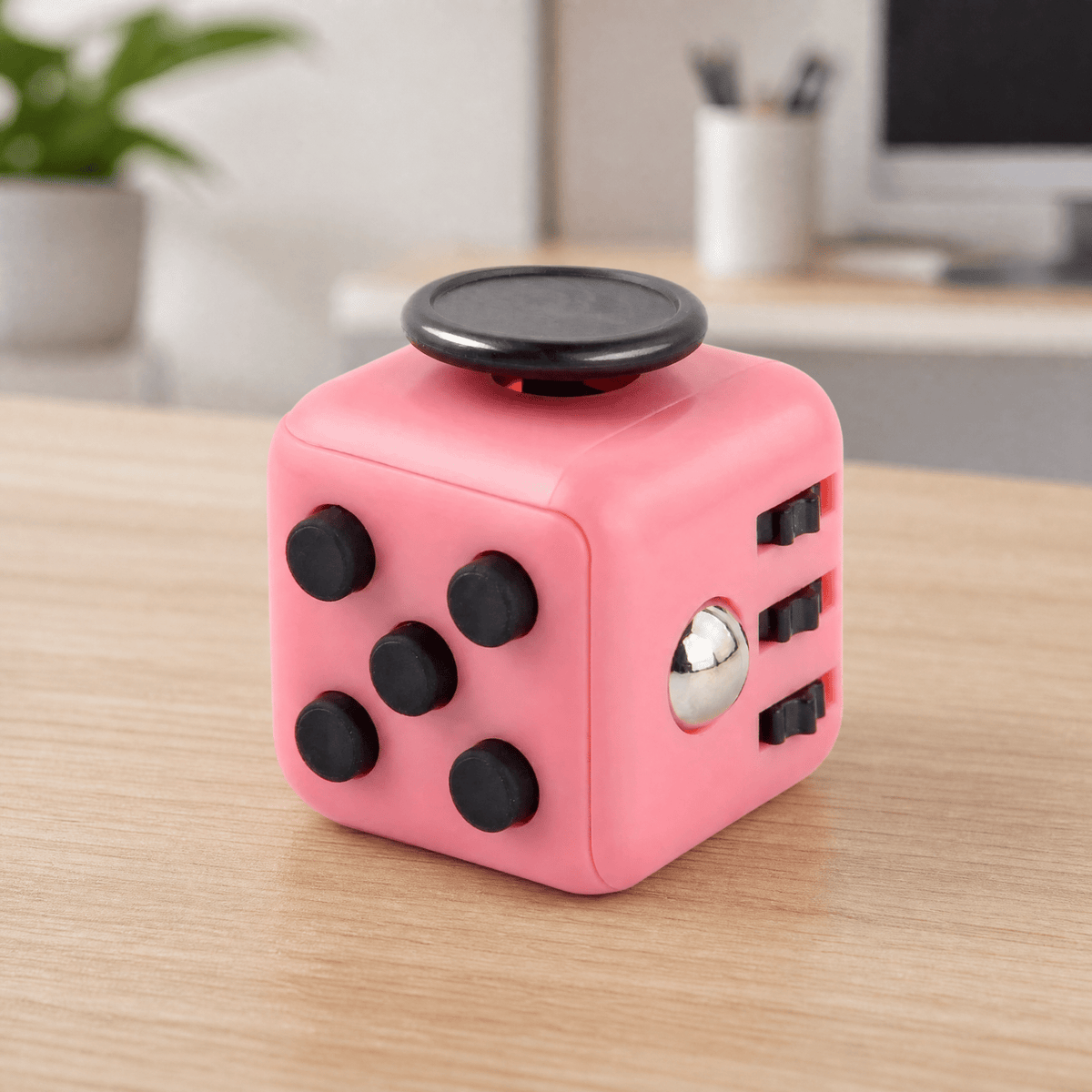 Fidget Cube Stress Relief Toy — 6 & 12-Sided Tactile Cube 8