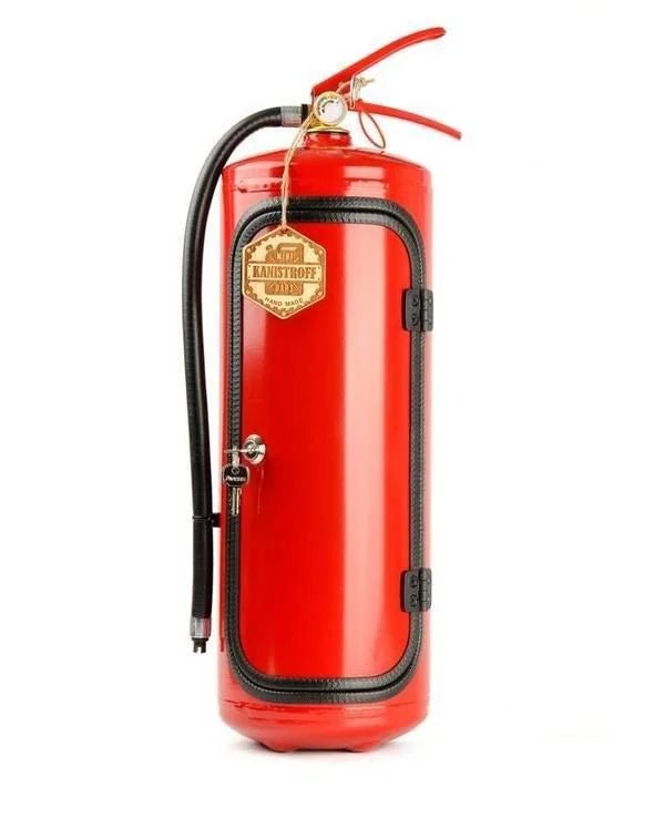 Hidden Bar Fire Extinguisher Design — Secret Bottle Holder 8
