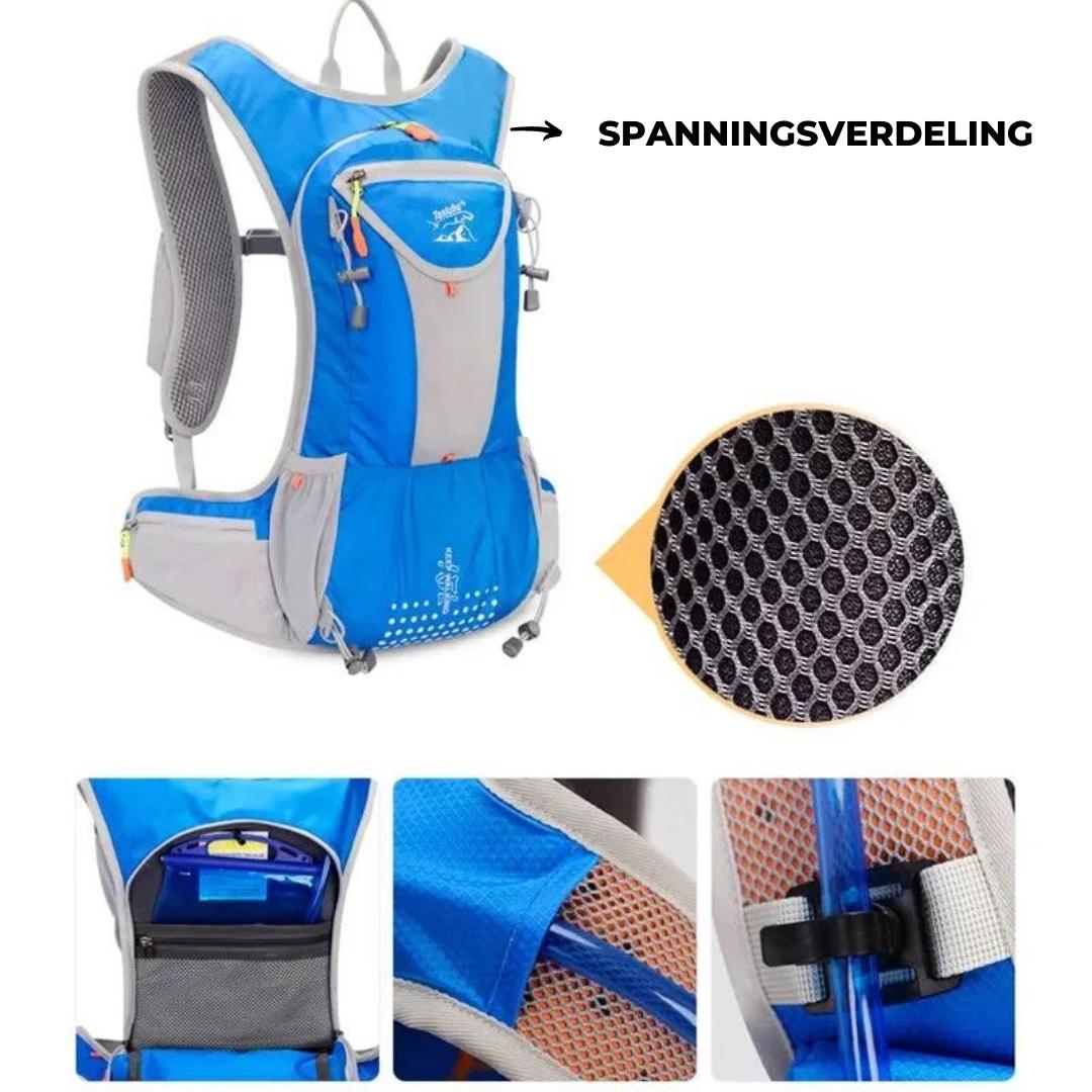 AquaPack Waterproof Backpack with 2L Hydration Bladder — Hiking 6