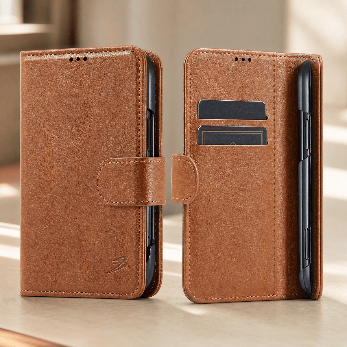 Fierre Shann Wallet Case Google Pixel 9 Pro Fold RFID 2-in-1 7