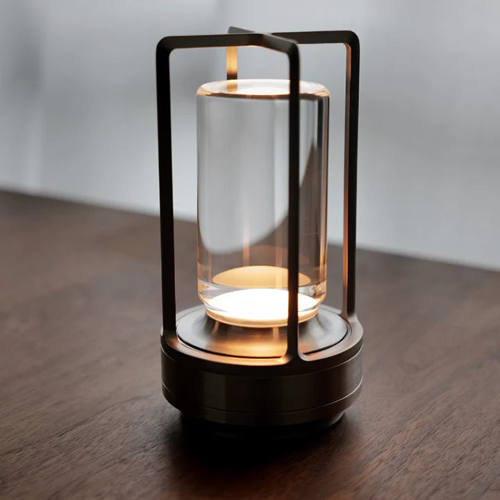 Wireless Rechargeable Table Lamp — Dimmable 28h Battery LED 7