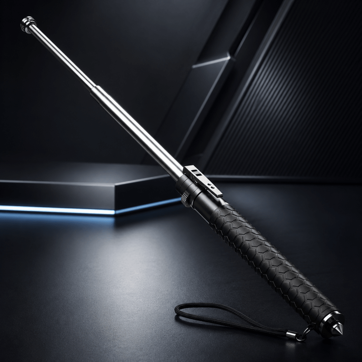 Guardian Trek Stick – Bastone da Trekking Pieghevole Ergonomico