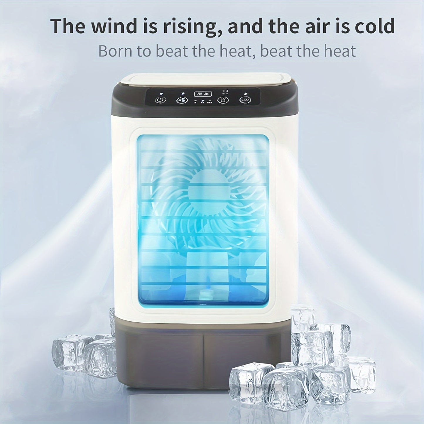 Portable Mini Air Cooler USB — Water Cooling with Large Tank 7