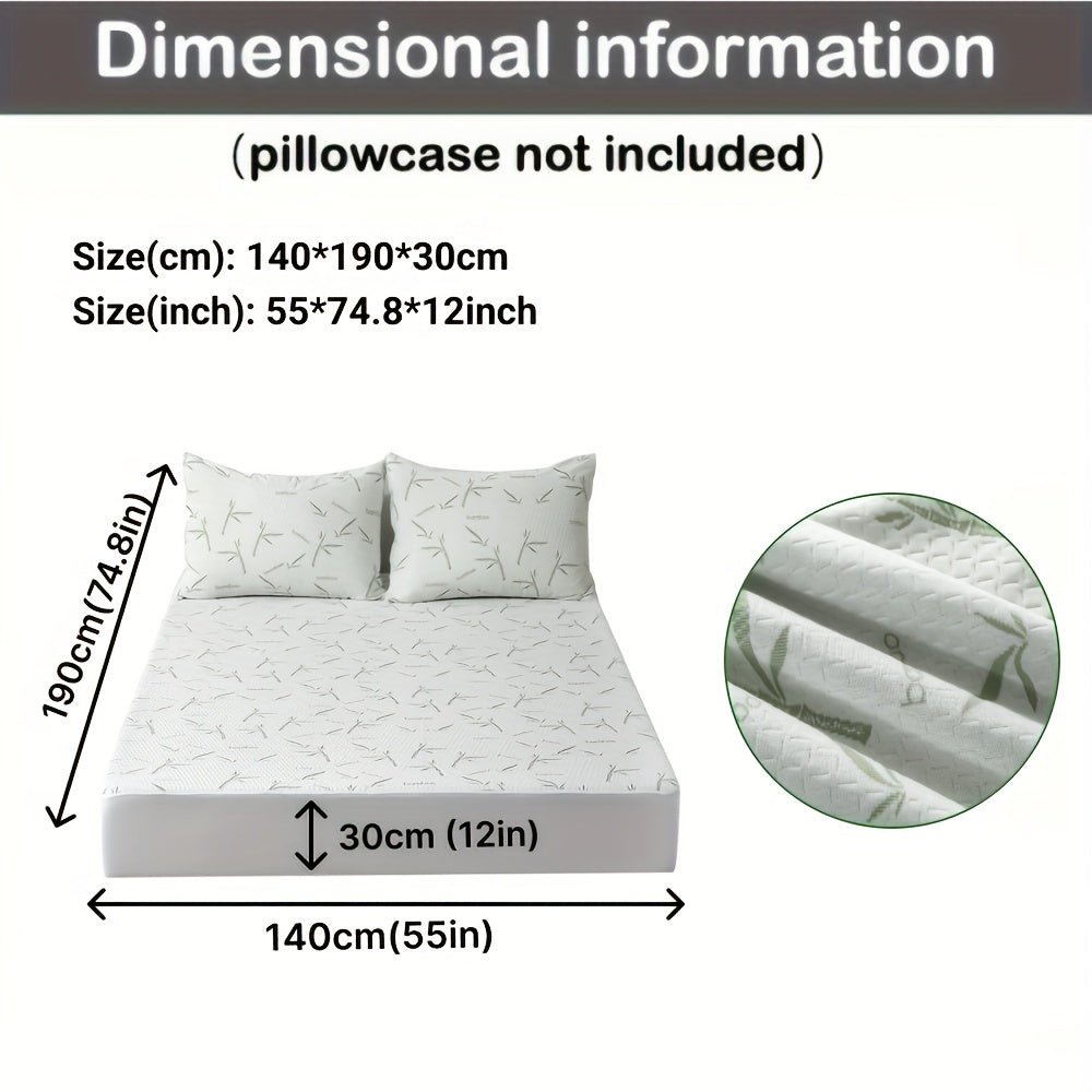 Bamboo Mattress Protector Cooling & Breathable — All Sizes 9