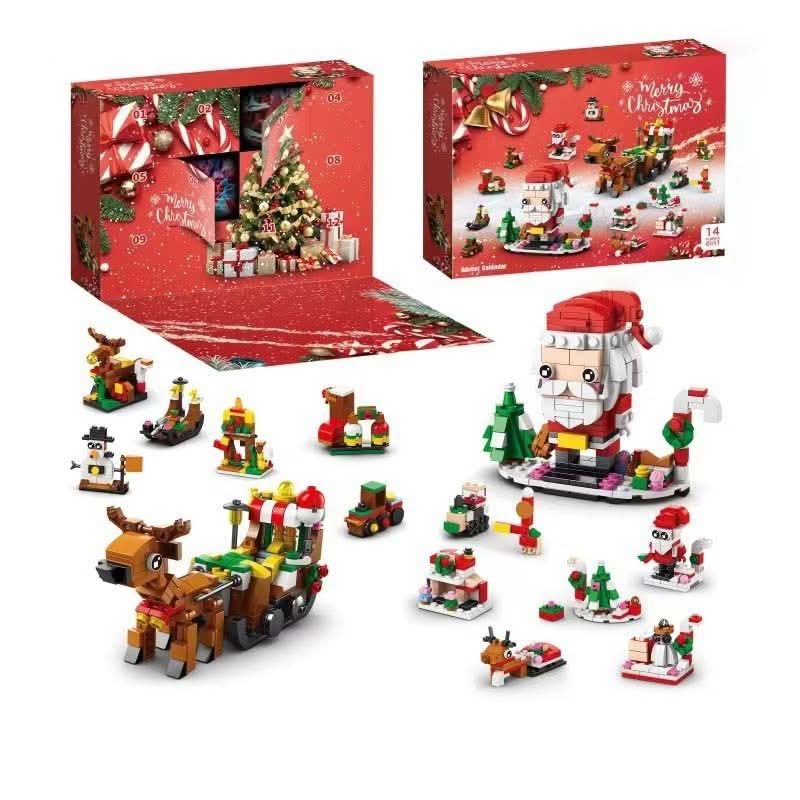 BuildBlocks Advent Calendar — 12 Building Blocks Christmas Tree 8