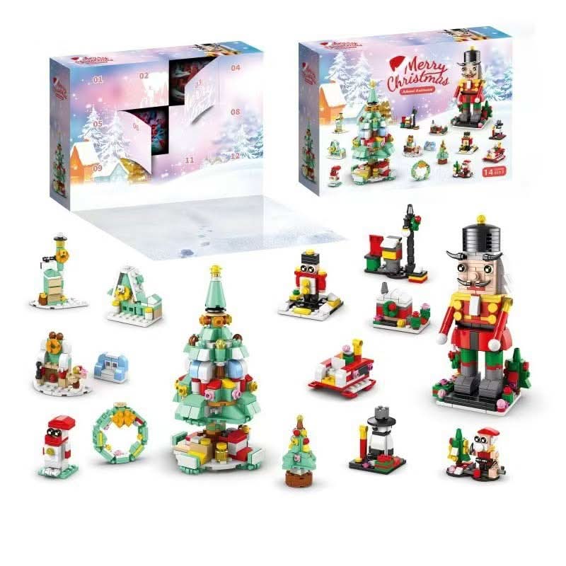 BuildBlocks Advent Calendar — 12 Building Blocks Christmas Tree 9