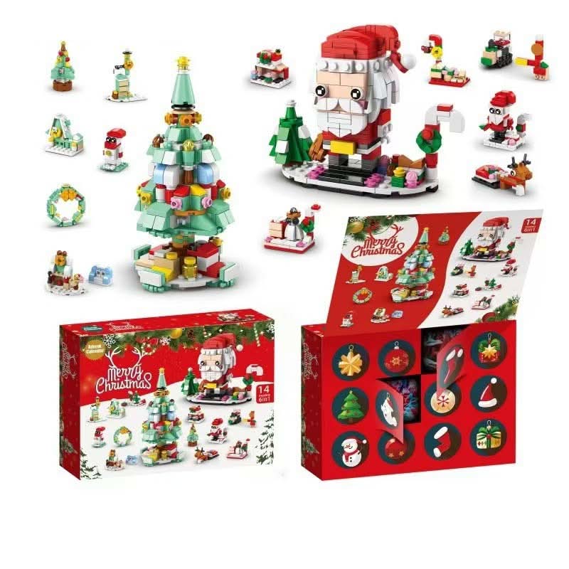 BuildBlocks Advent Calendar — 12 Building Blocks Christmas Tree 11