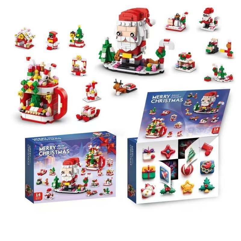 BuildBlocks Advent Calendar — 12 Building Blocks Christmas Tree 12
