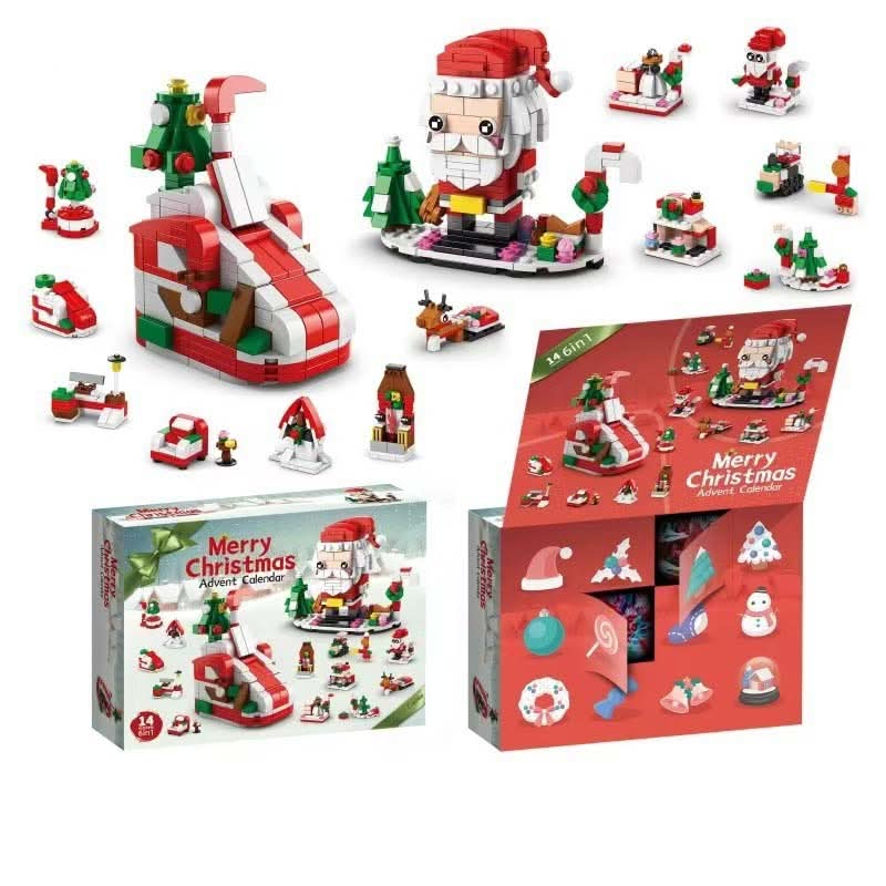 BuildBlocks Advent Calendar — 12 Building Blocks Christmas Tree 13