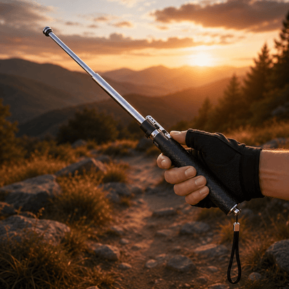 Guardian Trek Stick – Bastone da Trekking Pieghevole Ergonomico