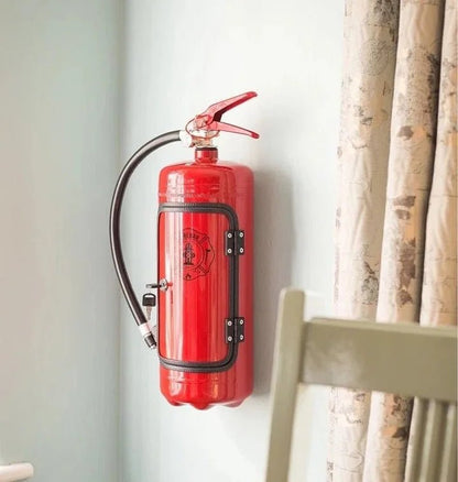 Hidden Bar Fire Extinguisher Design — Secret Bottle Holder 9