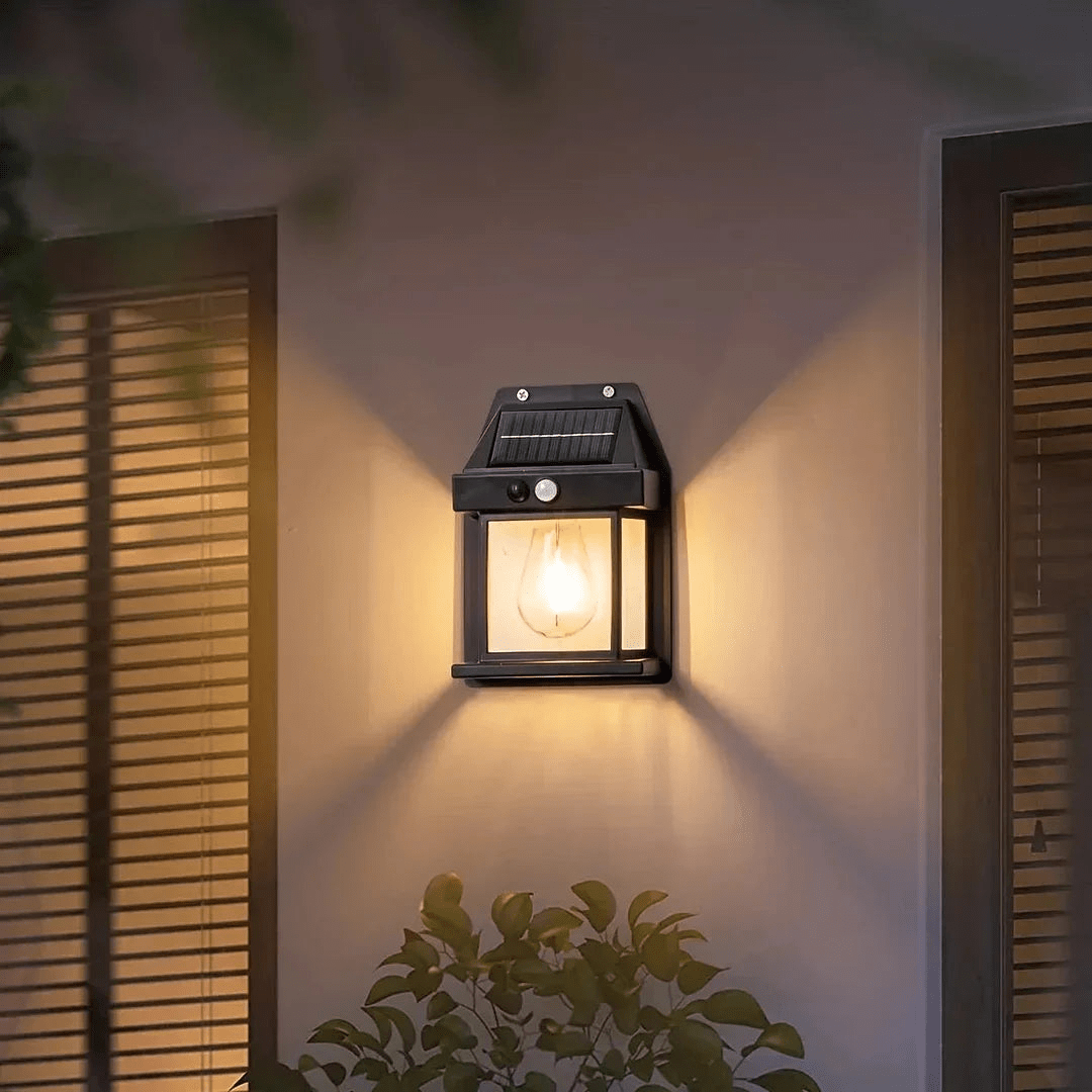Solaréa Solar Outdoor Wall Lamp with Motion Sensor LED 1