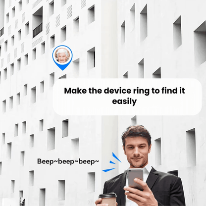 GPS Tracker per Anziani Impermeabile IP67 con Aggiornamenti in Tempo Reale