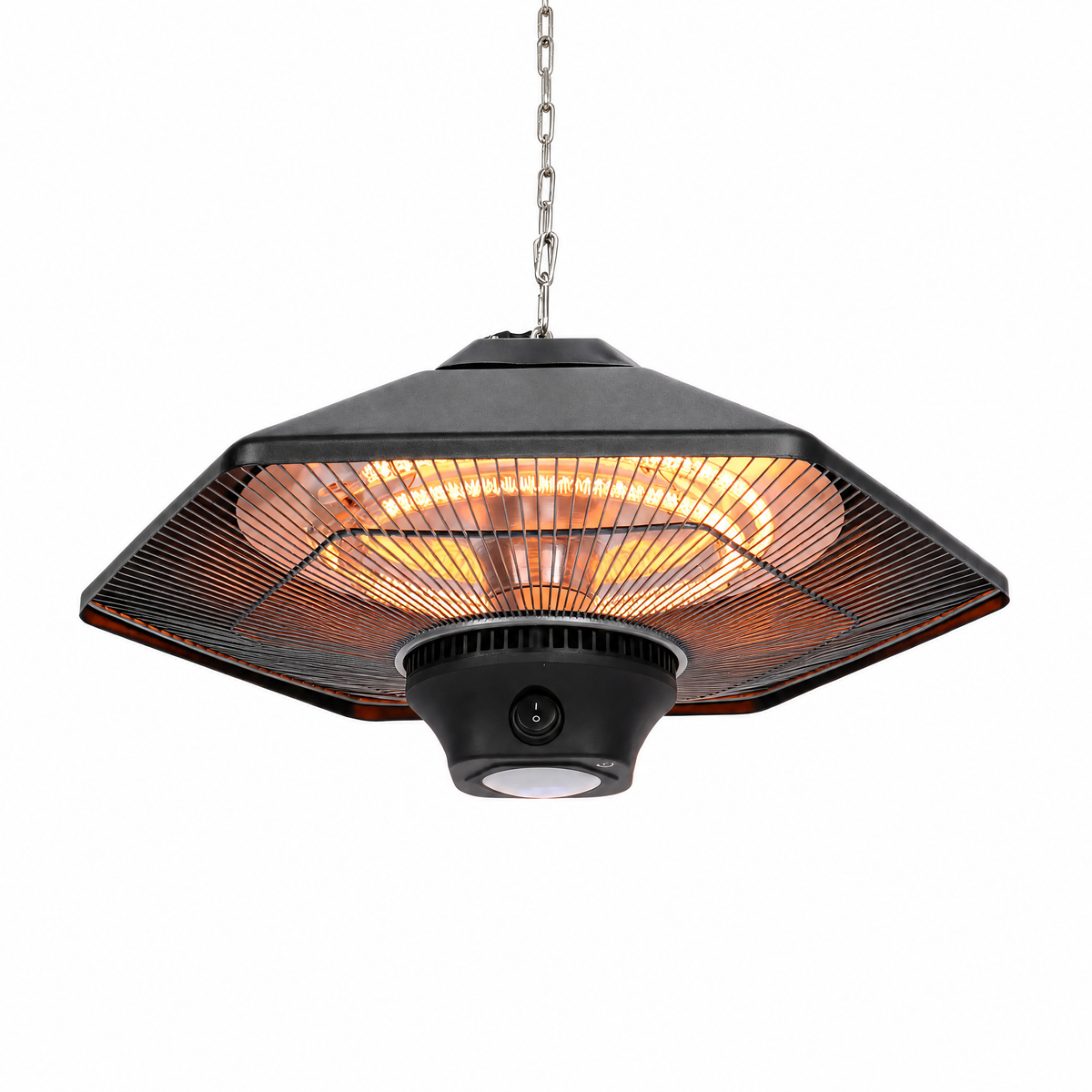 Infrared Ceiling Patio Heater — Carbon Fiber Tube 1500W 1