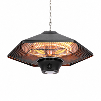 Infrared Ceiling Patio Heater — Carbon Fiber Tube 1500W 1
