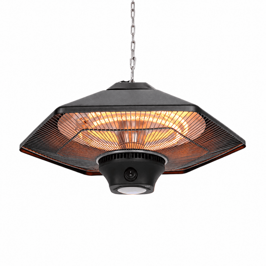 Infrared Ceiling Patio Heater — Carbon Fiber Tube 1500W 1