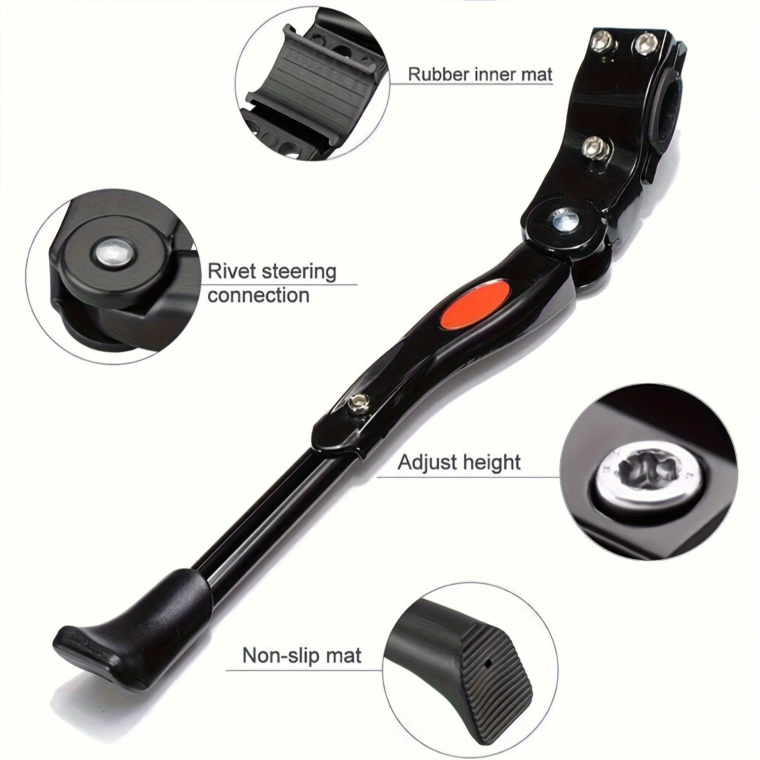 Cavalletto Bici Regolabile Laterale Stabile