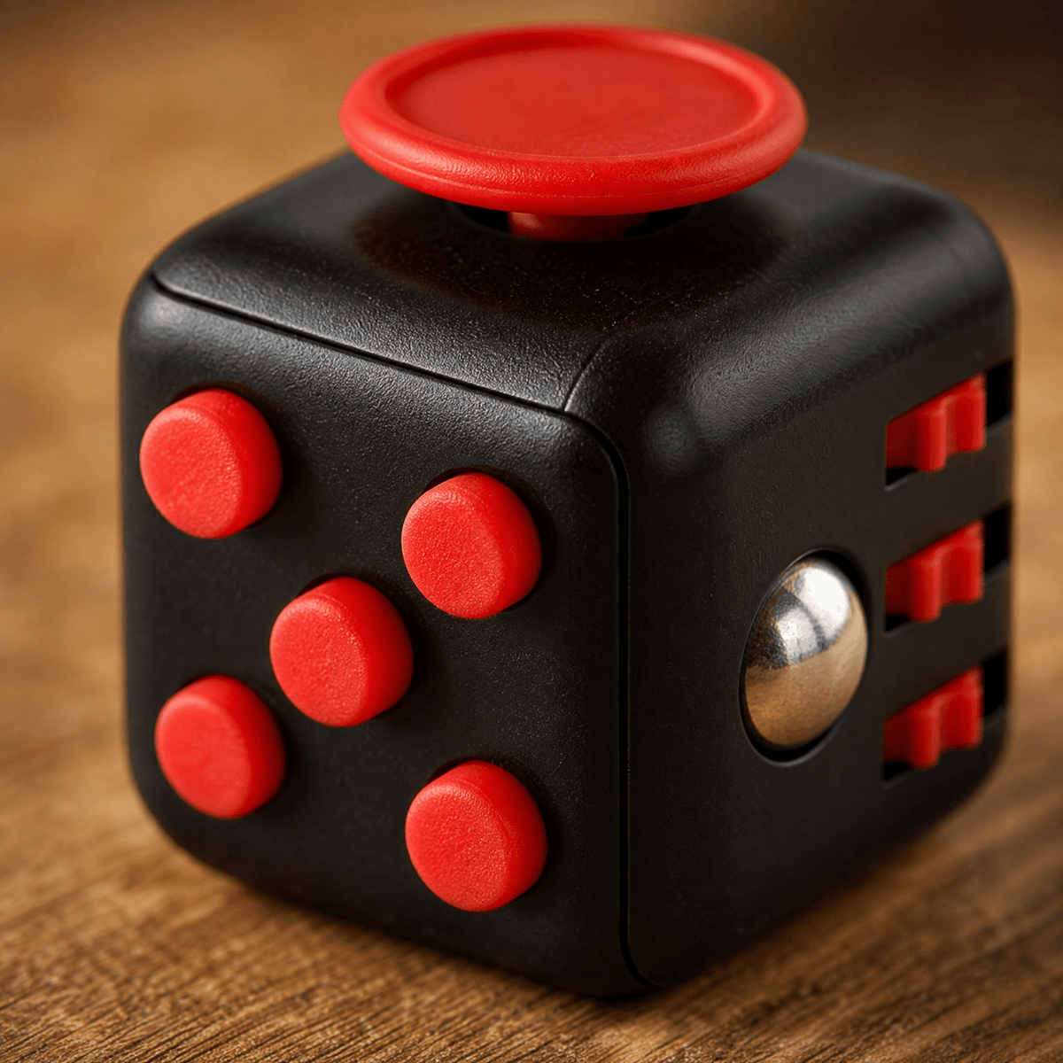 Fidget Cube Stress Relief Toy — 6 & 12-Sided Tactile Cube 5