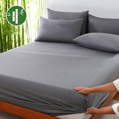 Bamboo Fiber Fitted Sheet – Cool & Breathable Bed Linen 1