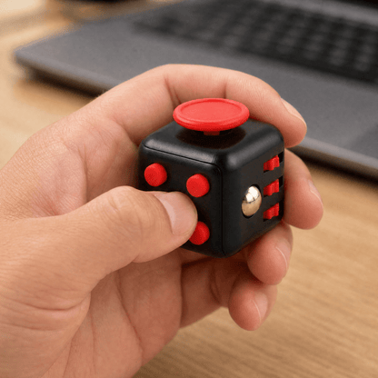 Fidget Cube Stress Relief Toy — 6 & 12-Sided Tactile Cube 2