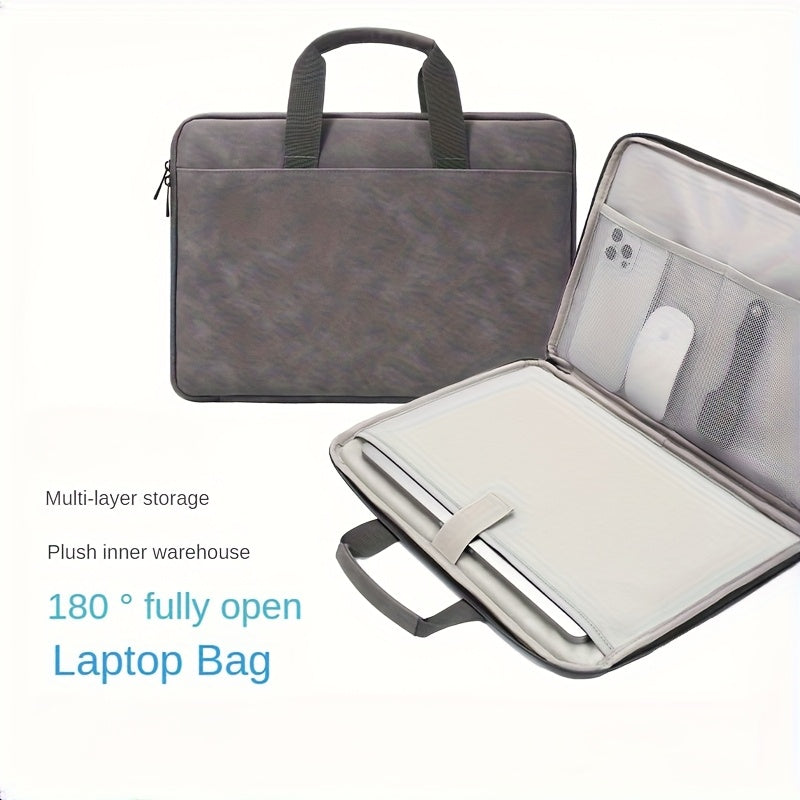 UrbanCarry PU Leather Laptop Bag — Elegant 15.6 Inch Carry 8