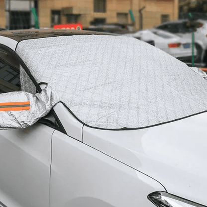 Magnetic Windshield Cover Car — Frost, Snow & Sun Protection 9