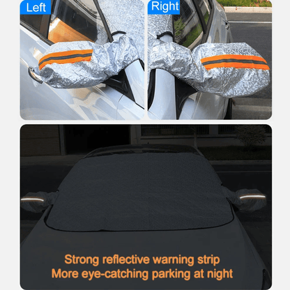 Magnetic Windshield Cover Car — Frost, Snow & Sun Protection 8
