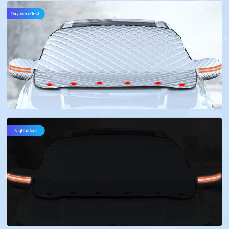 Magnetic Windshield Cover Car — Frost, Snow & Sun Protection 7