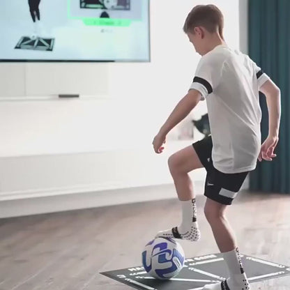 Football Pro Tappetino Allenamento Calcio con Programma Video