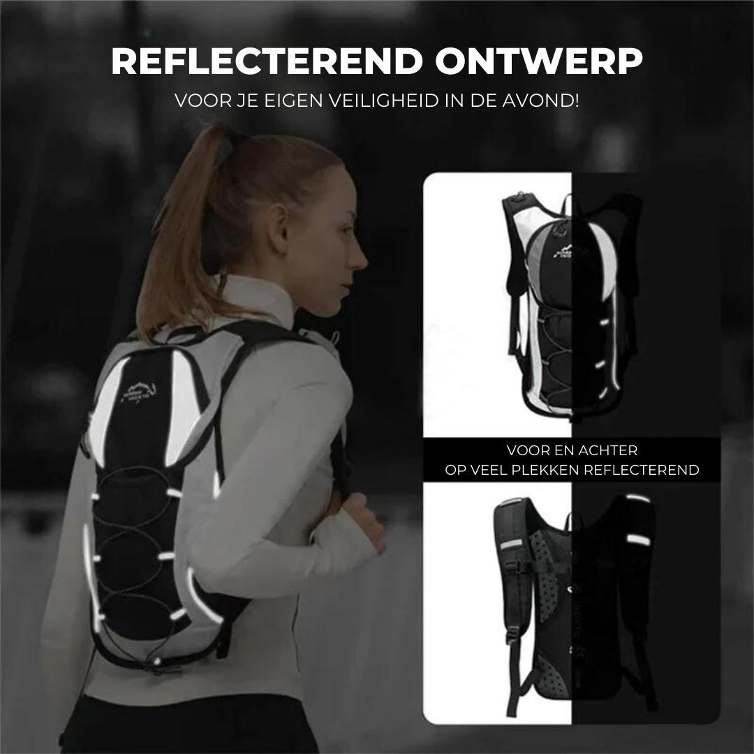 AquaPack Waterproof Backpack with 2L Hydration Bladder — Hiking 8