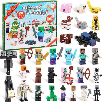 Christmas Advent Calendar — 29 Characters Building Bricks 9