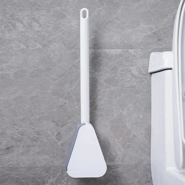 HygieneSwipe Flexible Toilet Brush — Flat Head & Wall Holder 13