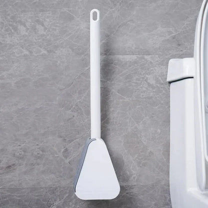 HygieneSwipe Flexible Toilet Brush — Flat Head & Wall Holder 13