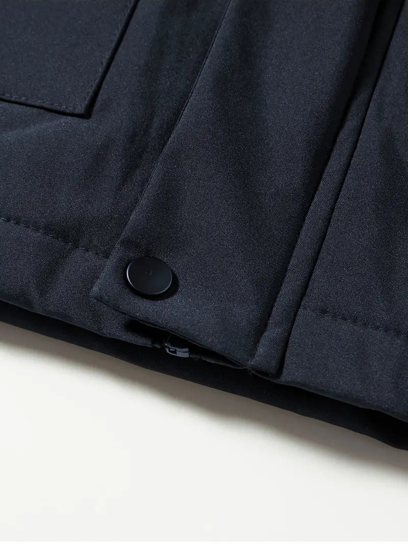Men's Waterproof Winter Parka — Down Fill Regular Fit Jacket 5