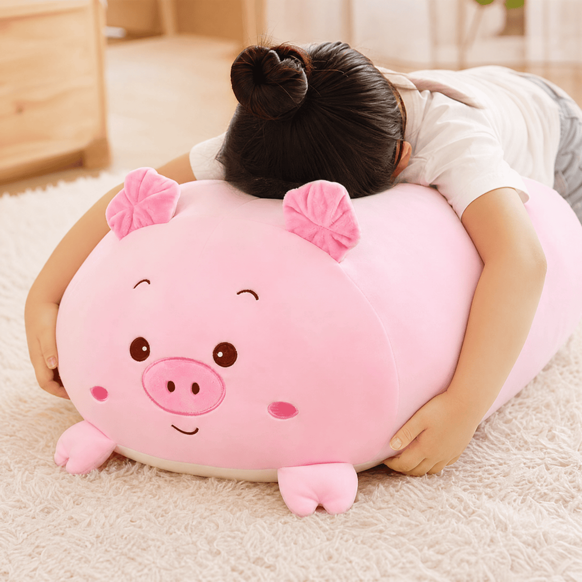 Kawaii Animal Plush Pillow — Soft Stuffed Toy Cat Panda 18-28 cm 2