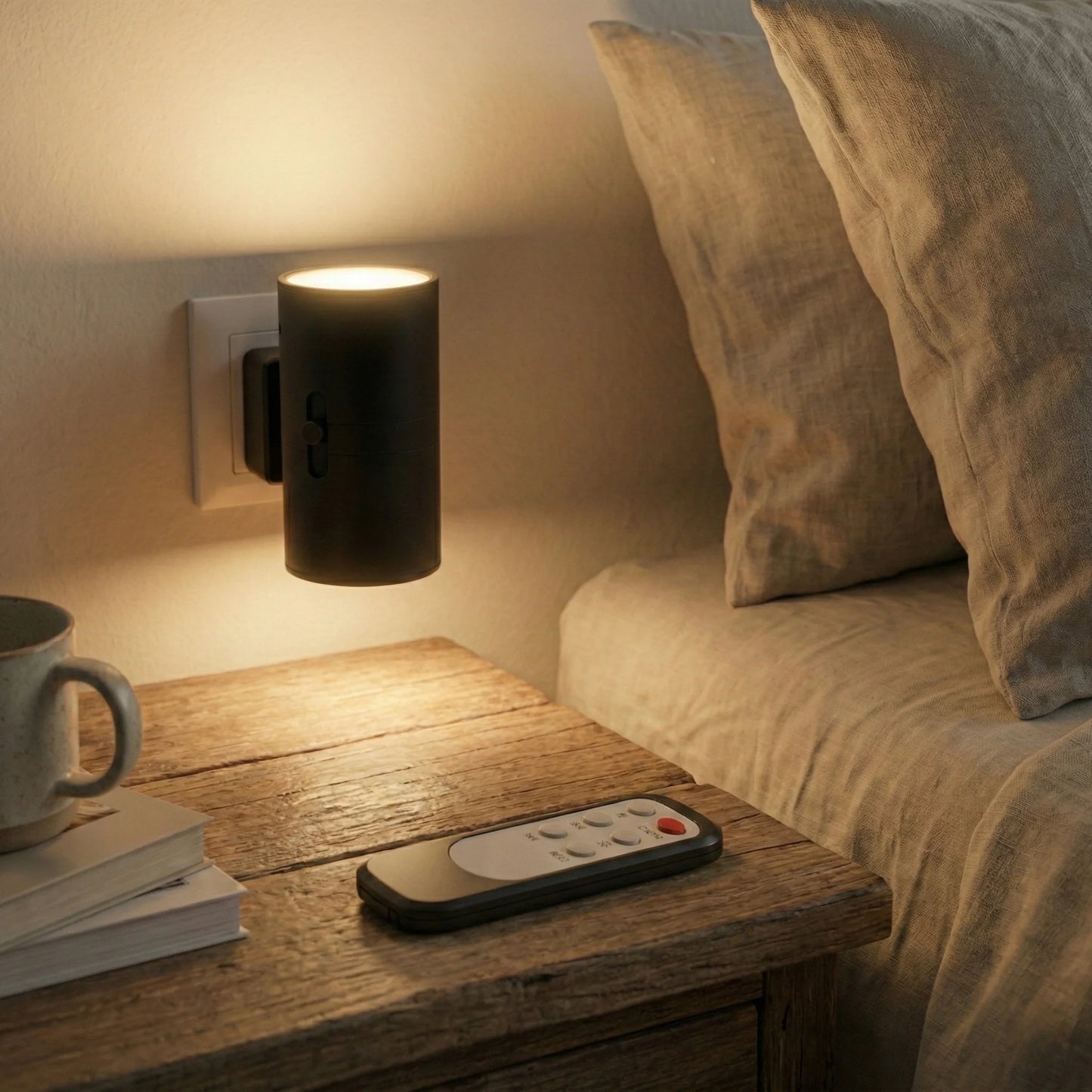 Aoralight Dimmable Night Light — Day/Night Sensor LED Plug-in Lamp 5