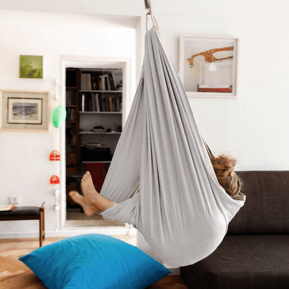 Hamac Thérapeutique pour Enfants en Coton – Balançoire Relaxante