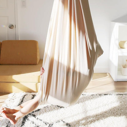 Hamac Thérapeutique pour Enfants en Coton – Balançoire Relaxante