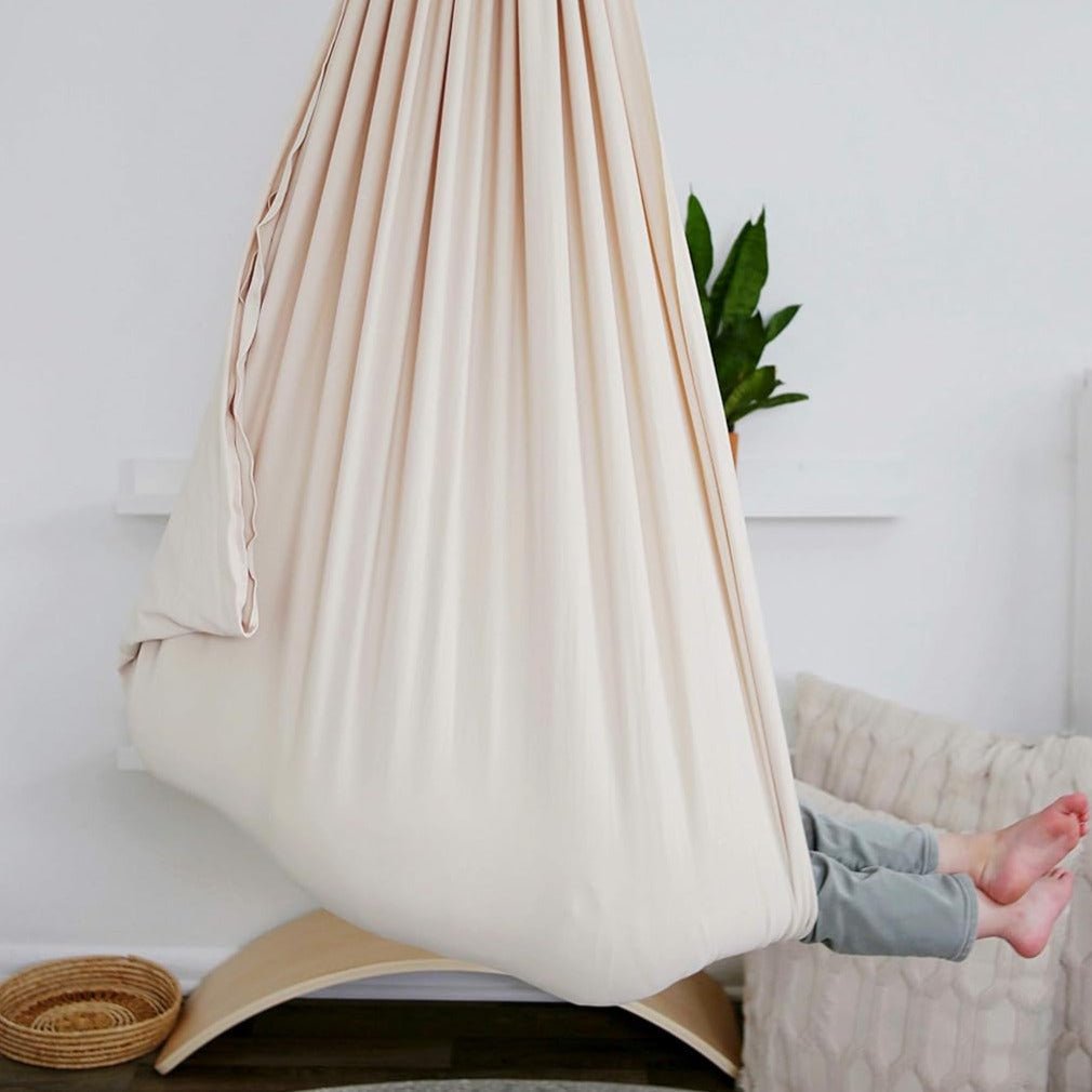 Hamac Thérapeutique pour Enfants en Coton – Balançoire Relaxante