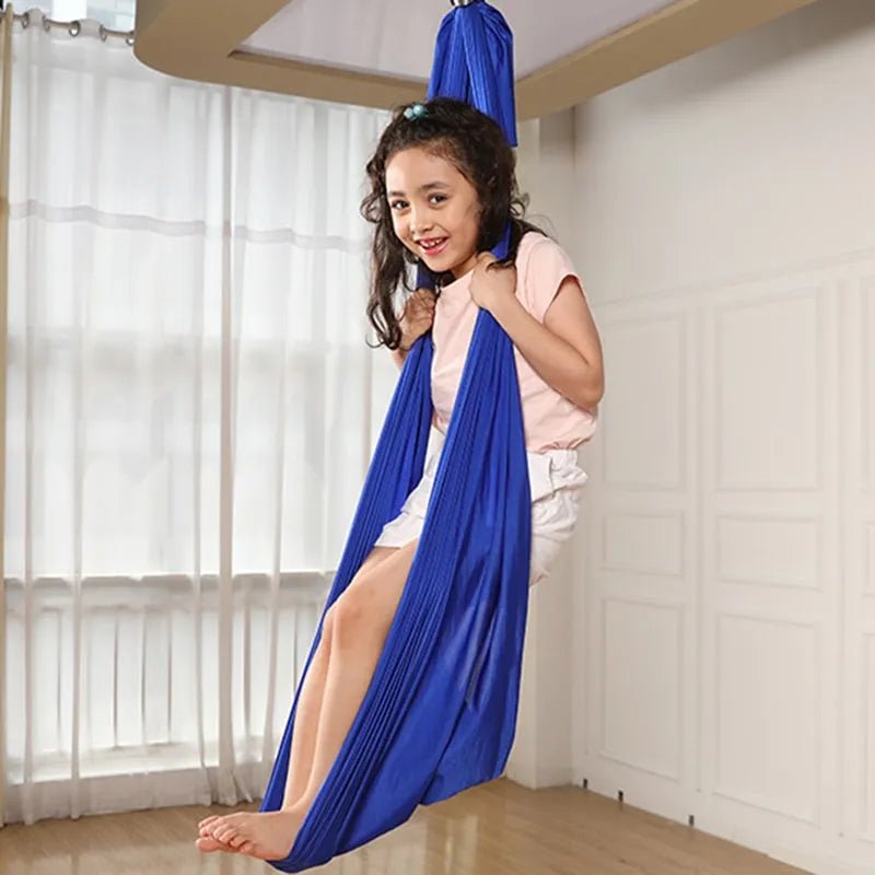 Hamac Thérapeutique pour Enfants en Coton – Balançoire Relaxante